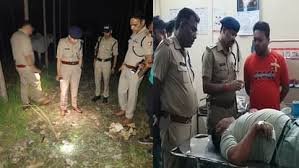 पुलिस से मुठभेड़ में फरार गैंगस्टर के पैर में लगी गोली! कुख्यात गौ तस्कर के खिलाफ कई मुकदमे दर्ज